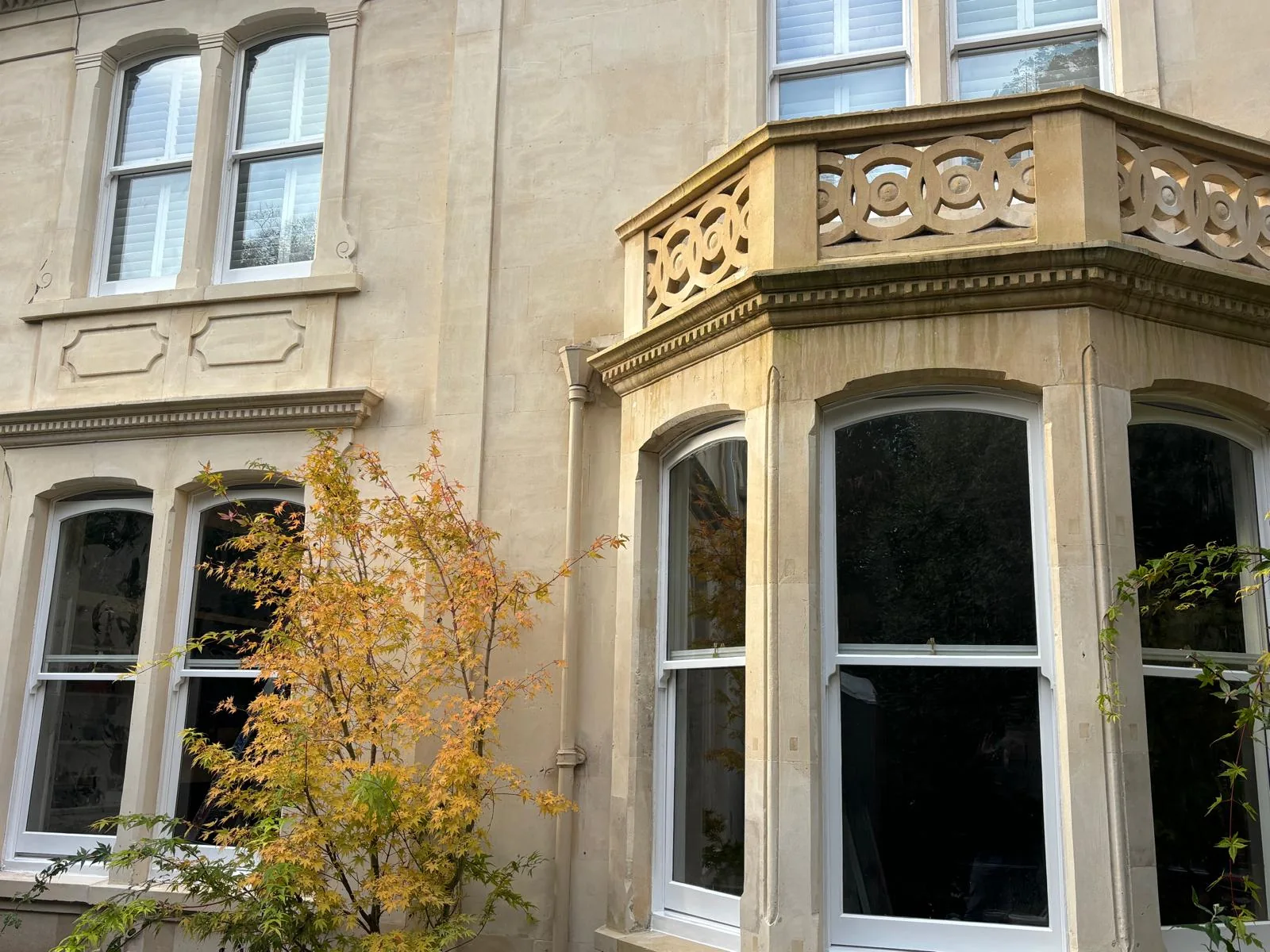new joinery double glazing stone window Accoya timber double glazed sash windows